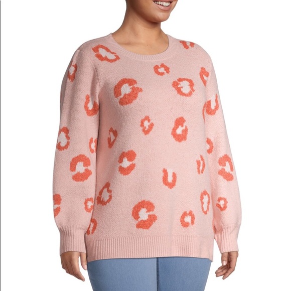 Terra & Sky Intarsia Crewneck Sweater (NWT) - Picture 3 of 11